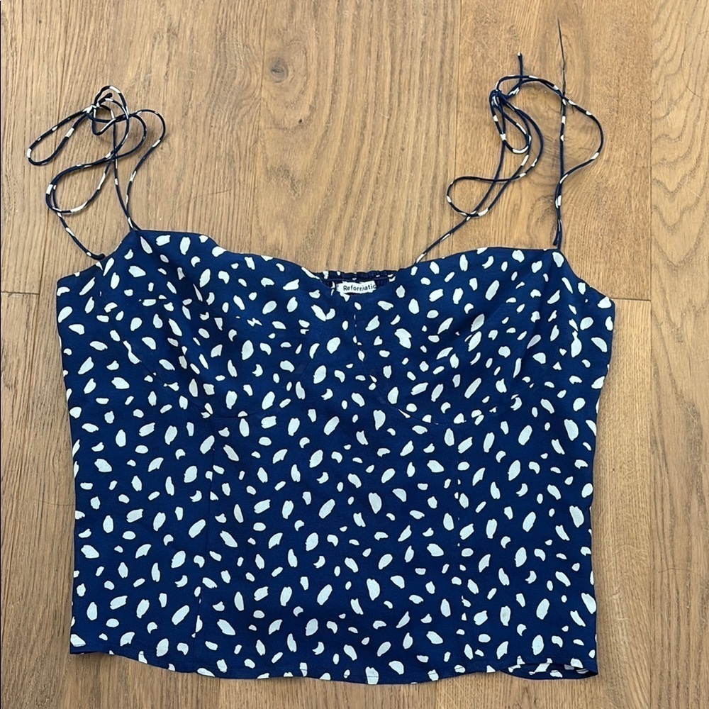 Reformation liza top size 20
